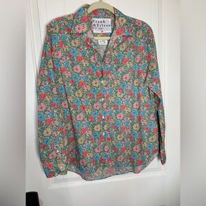 Frank & Eileen EILEEN, Pink and blue floral, Medium